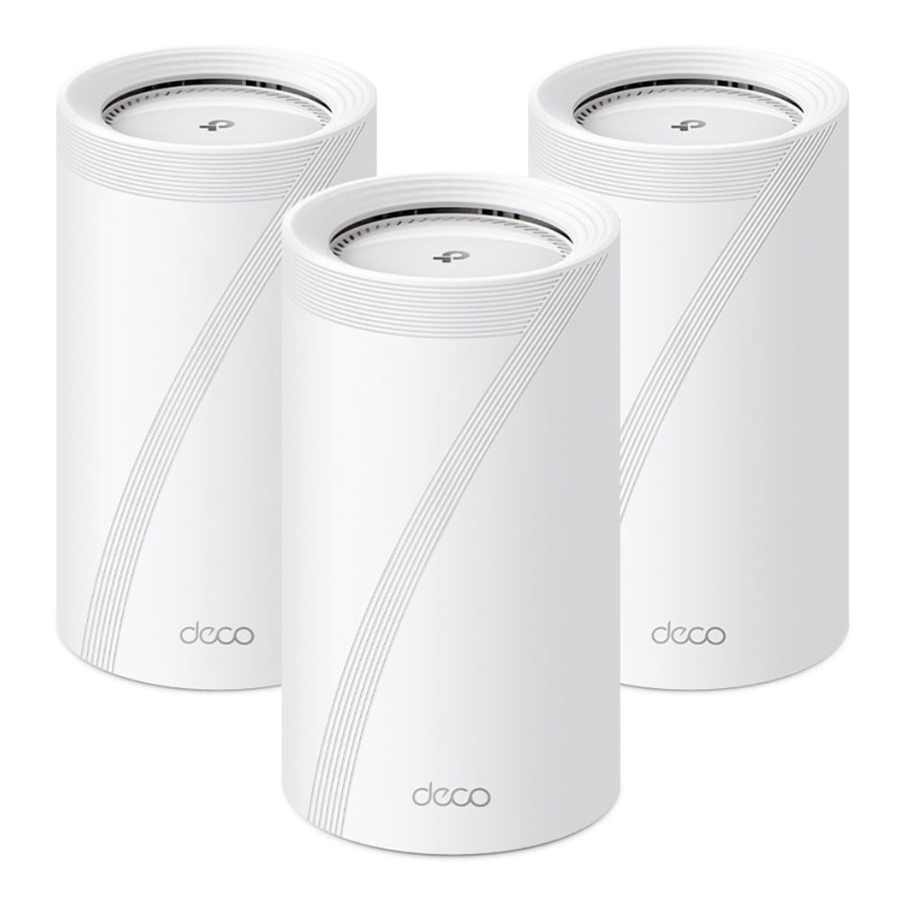 Imagen 1 del producto Sistema Mesh Deco BE85 BE22000, pack x3. Wi-Fi 7, triple banda