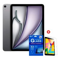 iPad Air 11"" 128GB, 12GB RAM, cámara principal 12MP y  frontal 12MP, chip M4, space gray + mica de cerámica regalo
