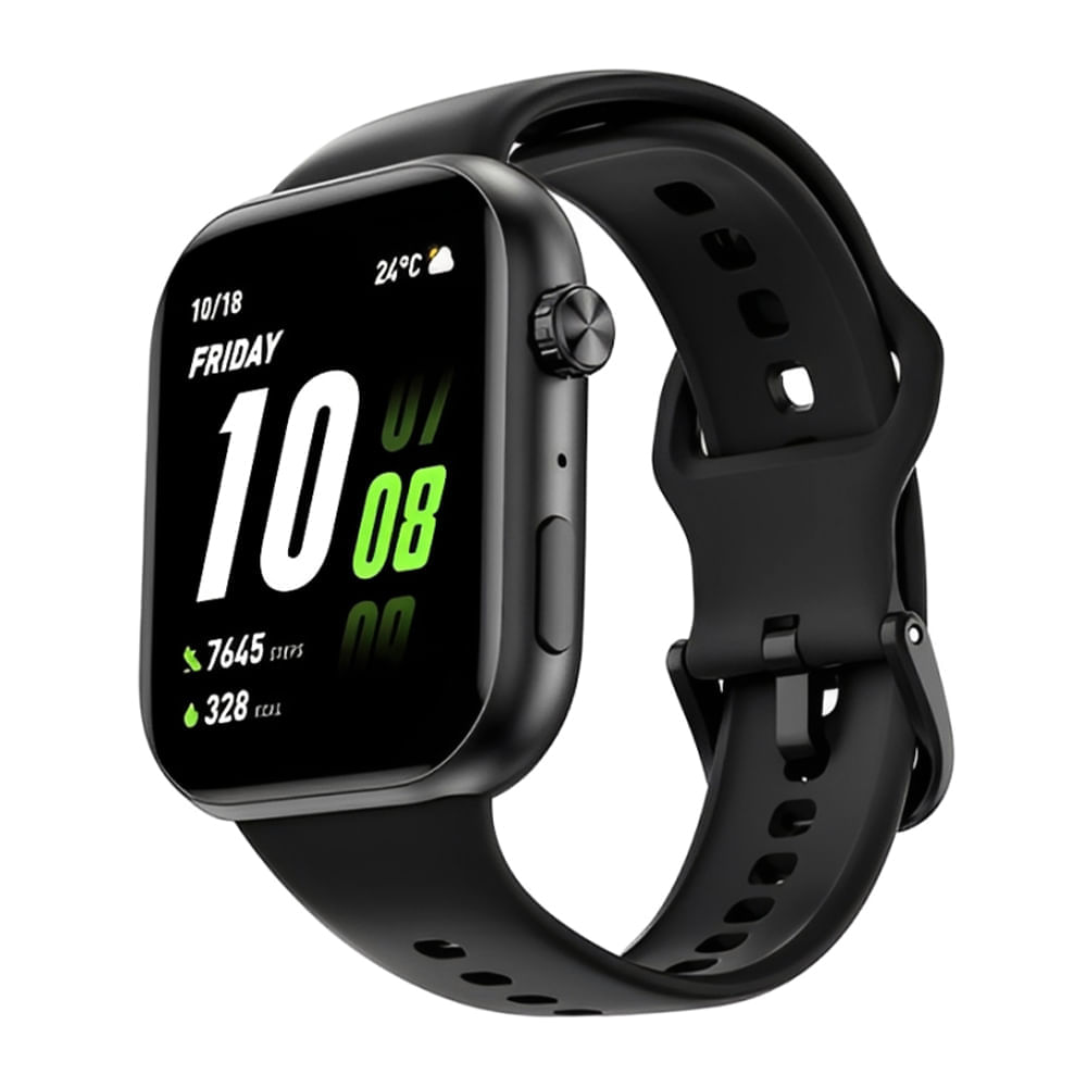 Imagen 2 del producto Combo Honor: Smartwatch Choice Watch 2i 1.85'', IP68, hasta 14 días, negro + Audífonos bluetooth TWS Choice x7E Active, IP54, hasta 38 horas, blanco