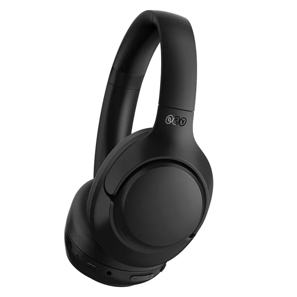 Imagen 2 del producto Audífonos con cancelación de ruido QCY H3, máx. 70 horas, 3 micrófonos, negro