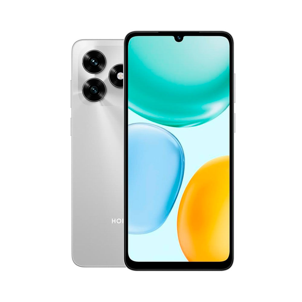 Celular Honor X5C Plus 256GB, 4GB RAM, cámara trasera 13MP y frontal 5MP, plateado