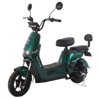 Bicimoto eléctrica Futur Neo Ride 350W, batería grafeno, autonomía hasta 35 km, verde