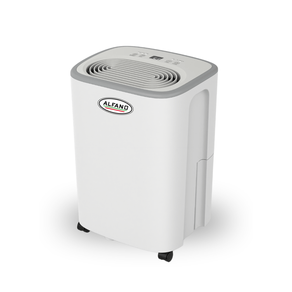 Imagen 1 del producto Deshumedecedor Alfano Q-25, 25L, tanque 2.3L, temporizador digital, blanco