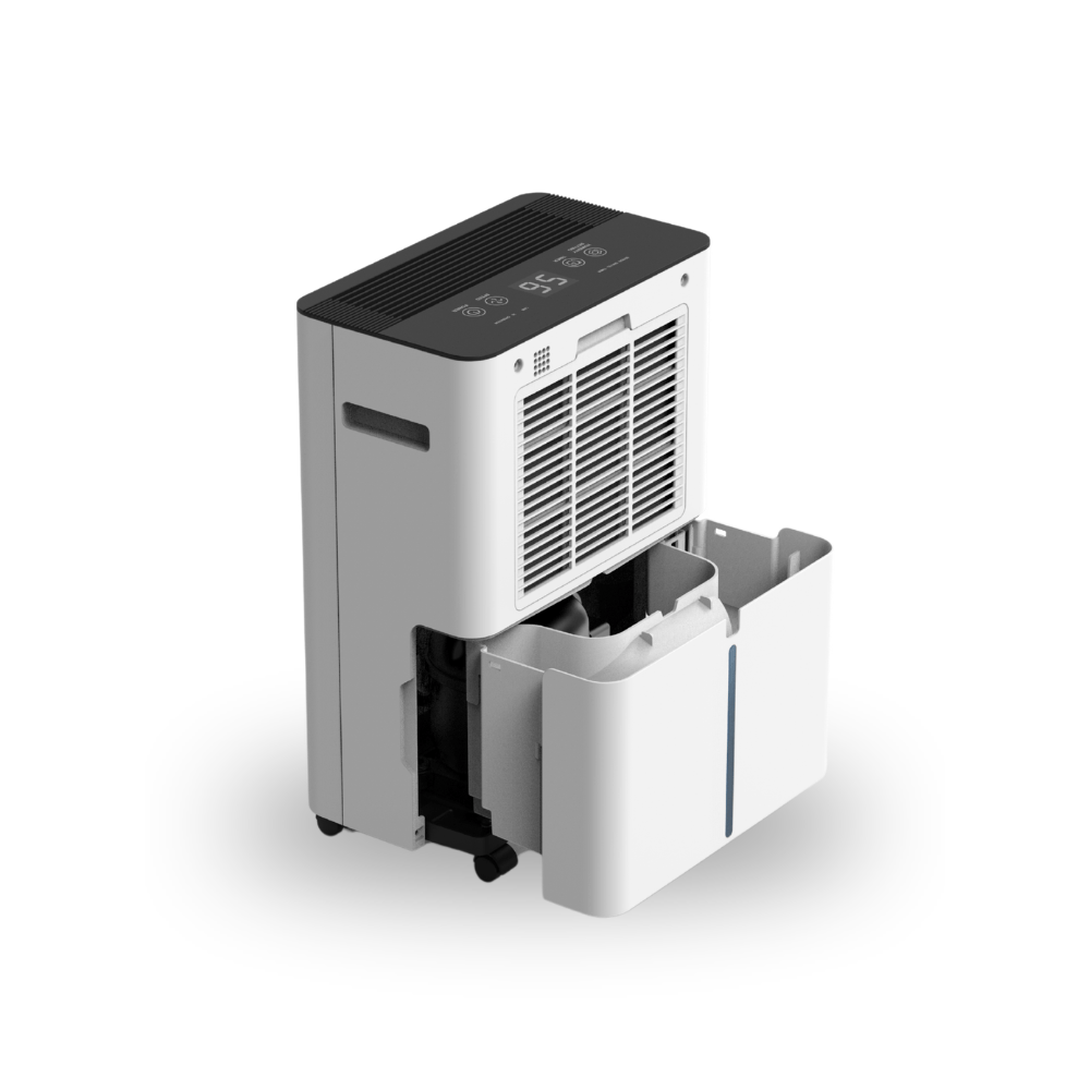 Imagen 2 del producto Deshumedecedor Alfano Q17, 17L, tanque 2L, temporizador digital, blanco