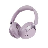 Audífonos bluetooth on ear QCY H3 Pro, almohadillas acolchadas, 55 horas, control de música y llamadas, morado