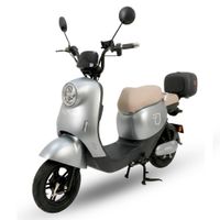 Bicimoto eléctrica Futur Kira 500W, batería de litio, autonomía hasta 50km, gris