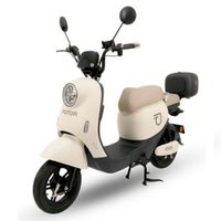 Bicimoto eléctrica Futur Kira 500W, batería de litio, autonomía hasta 50km, greige
