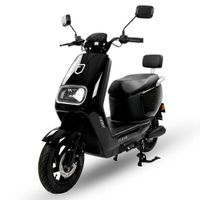Moto eléctrica Futur Tera 800W, batería de litio, autonomía hasta 45km, negro