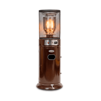 Estufa de terraza Alfano Small a gas, 13000 watts, oro quemado