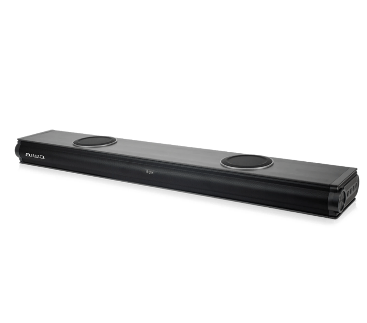 Imagen 1 del producto Barra de sonido con Subwoofer Activo Wireless Aiwa AWSBH22, 1300W PMPO, negro