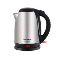 Hervidor eléctrico Taurus Roma, 1500W, capacidad 1.8 litros, acero inoxidable, apagado automático, inox