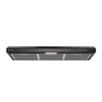 Campana extractora Electrolux DE9SB, 90 cm, 3 velocidades, iluminación LED, negro