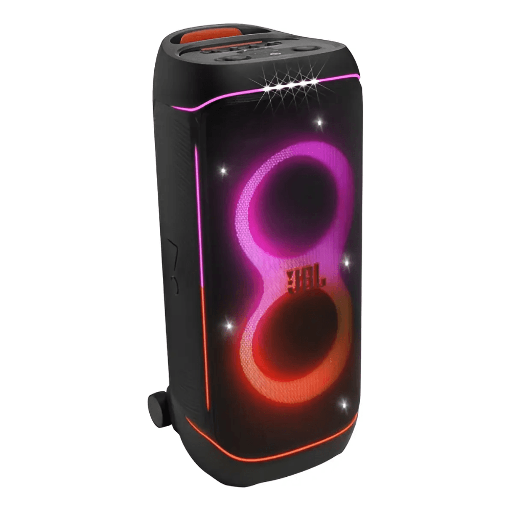 Imagen 1 del producto Parlante de torre bluetooth JBL Partybox 720, 800 W RMS, portátil, Karaoke, 2 woofers, iluminación Led, negro