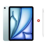 iPad Air 11"" (7ma Gen) 128GB, 12GB RAM, cámara principal 12MP y frontal 12MP, Chip M4, blue + Pencil Pro