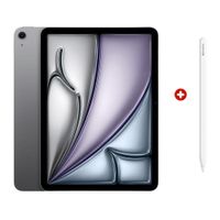 iPad Air 11"" (7ma Gen) 128GB, 12GB RAM, cámara principal 12MP y frontal 12MP, Chip M4, space gray + Pencil Pro