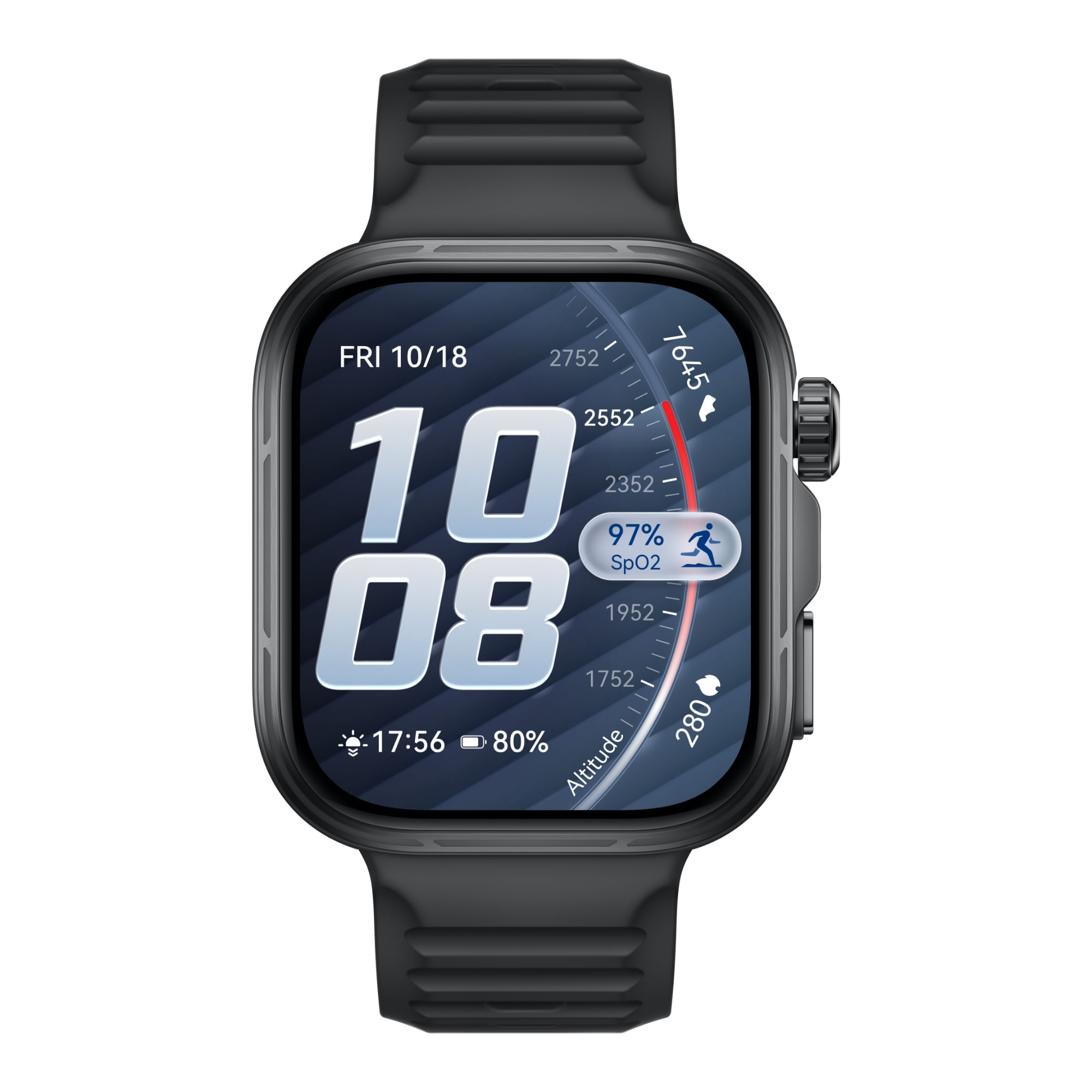 Imagen 2 del producto Smartwatch Huawei Fit 5 Pro 1.92"" AMOLED, resistente al agua 5 ATM, negro