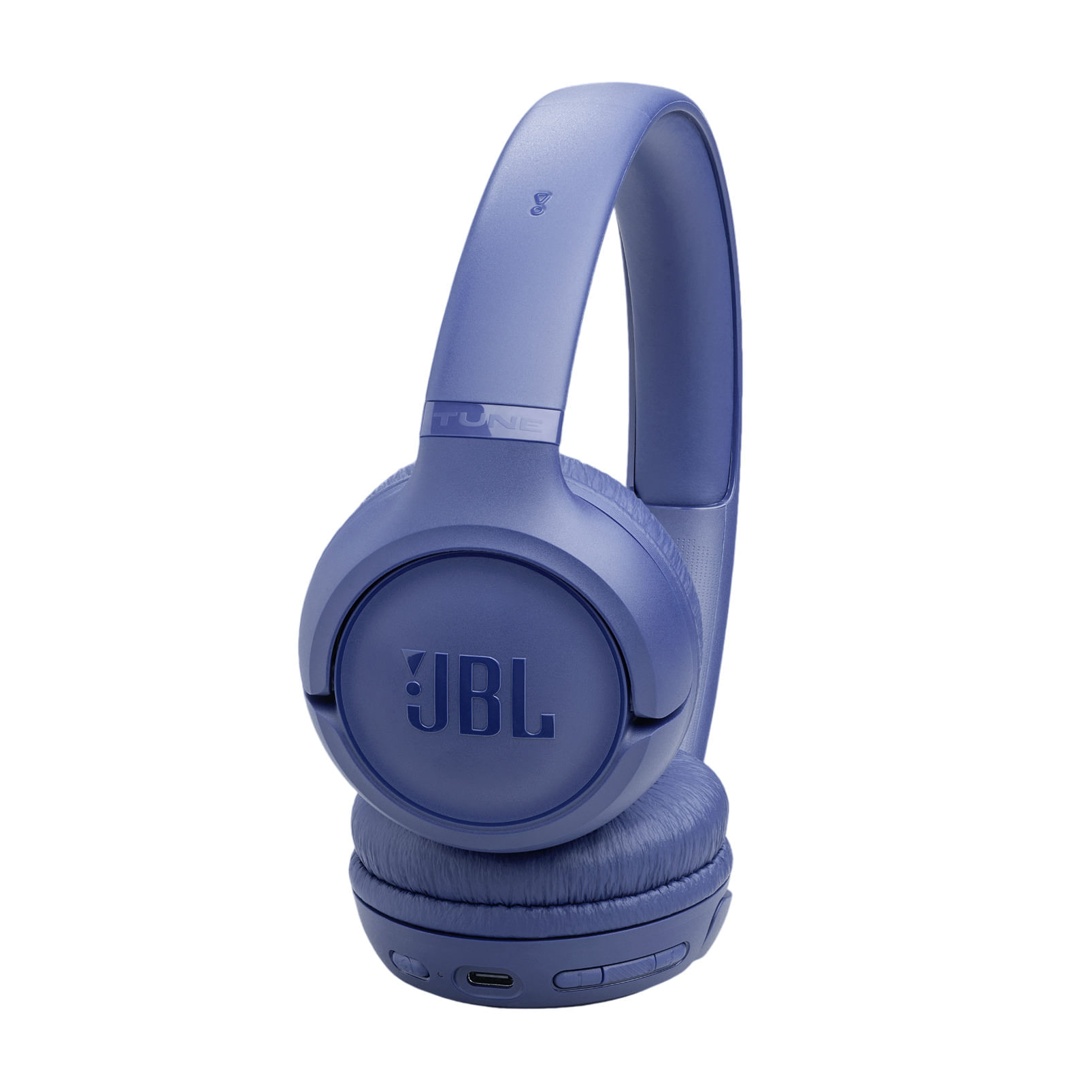 Imagen 2 del producto Audífonos Bluetooth on ear JBL Tune 530BT, almohadillas acolchadas, máx. 40 horas, control de música y llamadas, azul