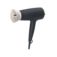 Secadora de cabello Philips BHD302 Serie 3000, 1600W, ThermoProtect, aire frío, negro