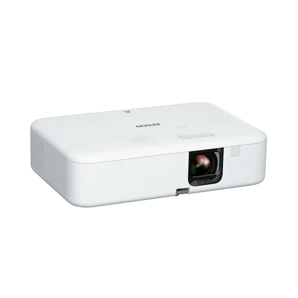 Imagen 1 del producto Proyector portátil Epson EpiqVision FH02, Full HD, hasta 300"", Wi-Fi, puertos USB/HDMI, blanco