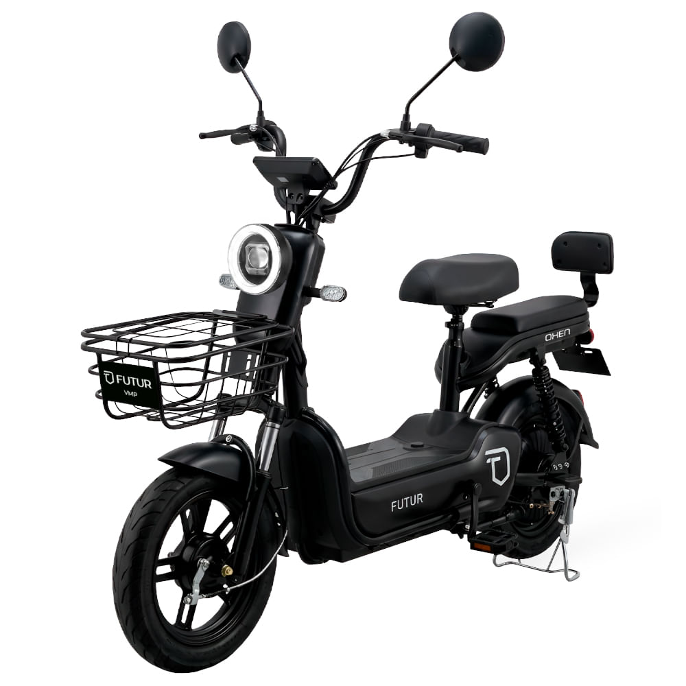 Imagen 1 del producto Bicimoto eléctrica Futur Oxen 14"", autonomía 35km, vel. 25km/h, 350W, negro