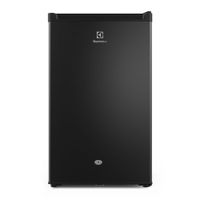 Frigobar Electrolux 122L Efficient, control de temperatura, puerta reversible, zona fría y luz LED interior, negro