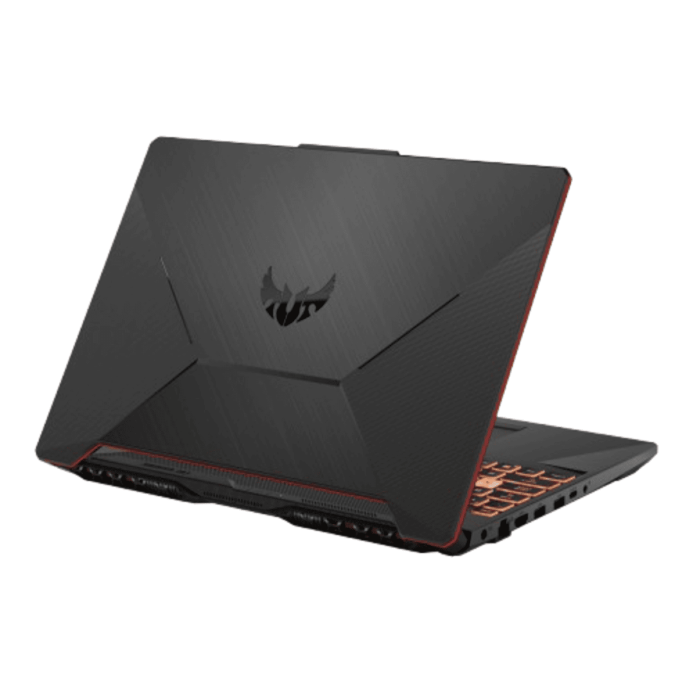 Imagen 2 del producto Laptop gamer Asus TUF GAMING A15 15.6"" AMD Ryzen 7, 512GB SSD, 16GB RAM, RTX 3050, Win11 Pro, graphite black + Mochila + Mouse + USB 128GB + Cable red