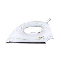 Plancha seca Imaco ID1, 1000W, base antiadherente, 5 niveles, blanco