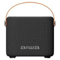 Parlante bluetooth Aiwa portátil 7W IPX4, hasta 3.5 horas de reproducción, negro