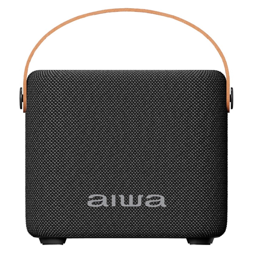 Imagen 1 del producto Parlante bluetooth Aiwa portátil 7W IPX4, hasta 3.5 horas de reproducción, negro