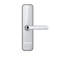 Cerradura bluetooth Stronghold Master 5 métodos de apertura, resistente al agua IP55, plata