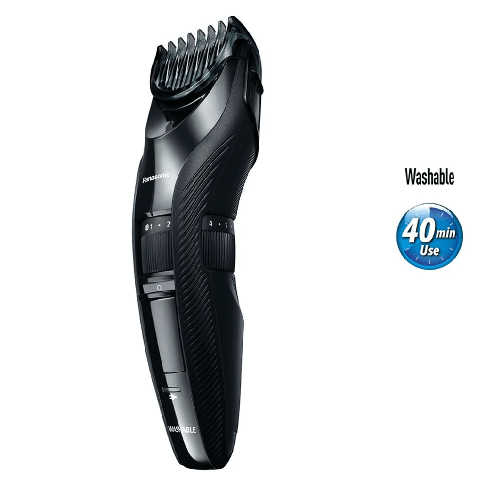 Imagen 2 del producto Cortadora de cabello Panasonic ER-GC53, inalámbrica, recargable, cuchillas de acero, negro