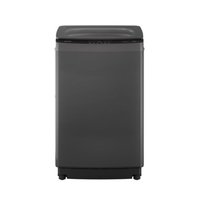 Lavadora Panasonic NA-F17JB1BRH, 17 kg, 8 programas, acero inoxidable, gris oscuro