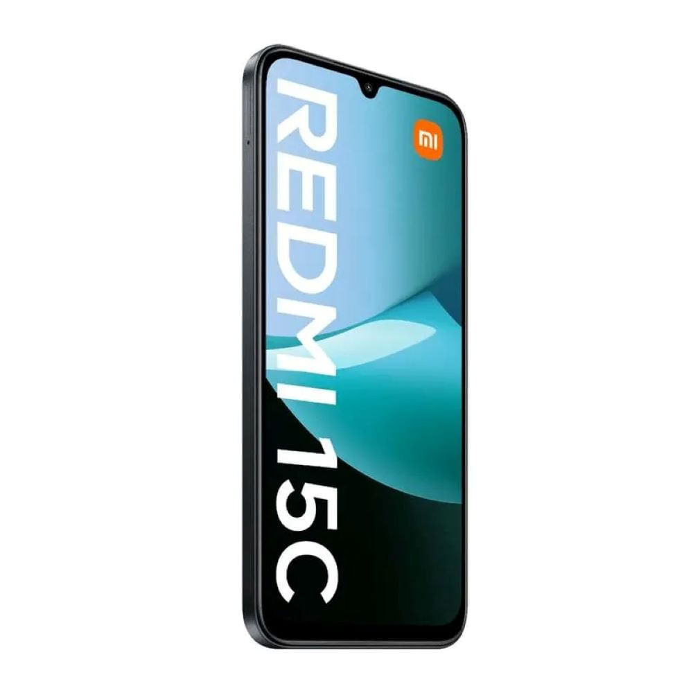 Imagen 2 del producto Celular Xiaomi Redmi 15C 128GB, 4GB RAM, cámara trasera 50MP y frontal 8MP, 6.9"", negro