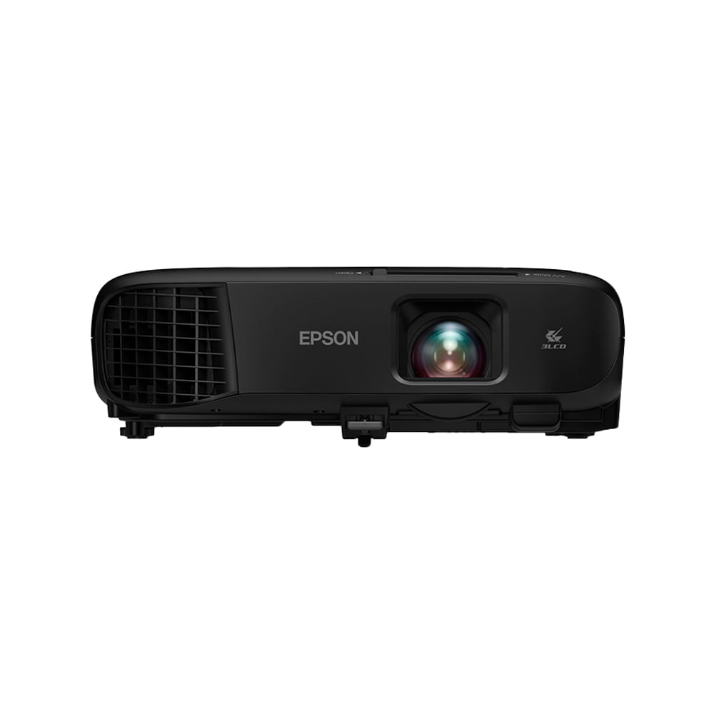 Imagen 1 del producto Proyector portátil Epson PowerLite FH52+, Full HD, más de 100"", puertos HDMI/VGA, negro