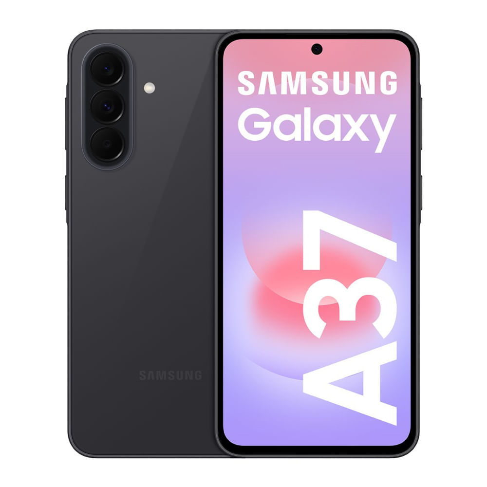 Imagen 2 del producto Celular Samsung Galaxy A37 5G 256GB, 8GB RAM, cámara trasera 50MP y frontal 12MP, 6.7'', gris