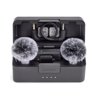 Micrófono inalámbrico DJI Mic Mini 2, 2 TX + 1 RX, estuche de carga, negro