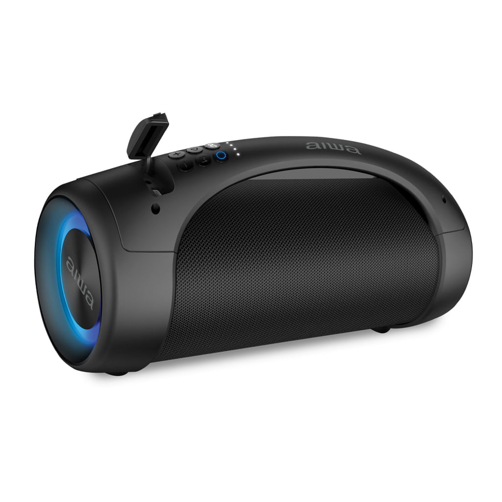 Imagen 2 del producto Parlante Bluetooth Aiwa AWS600BT 50W, resistente al agua IPX5, hasta 2 horas de reproducción, negro
