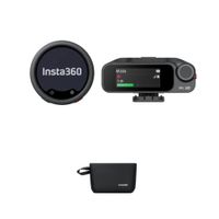 Micrófono inalámbrico Insta360 Mic Pro 1 TX + 1 RX, bluetooth 5.4, negro