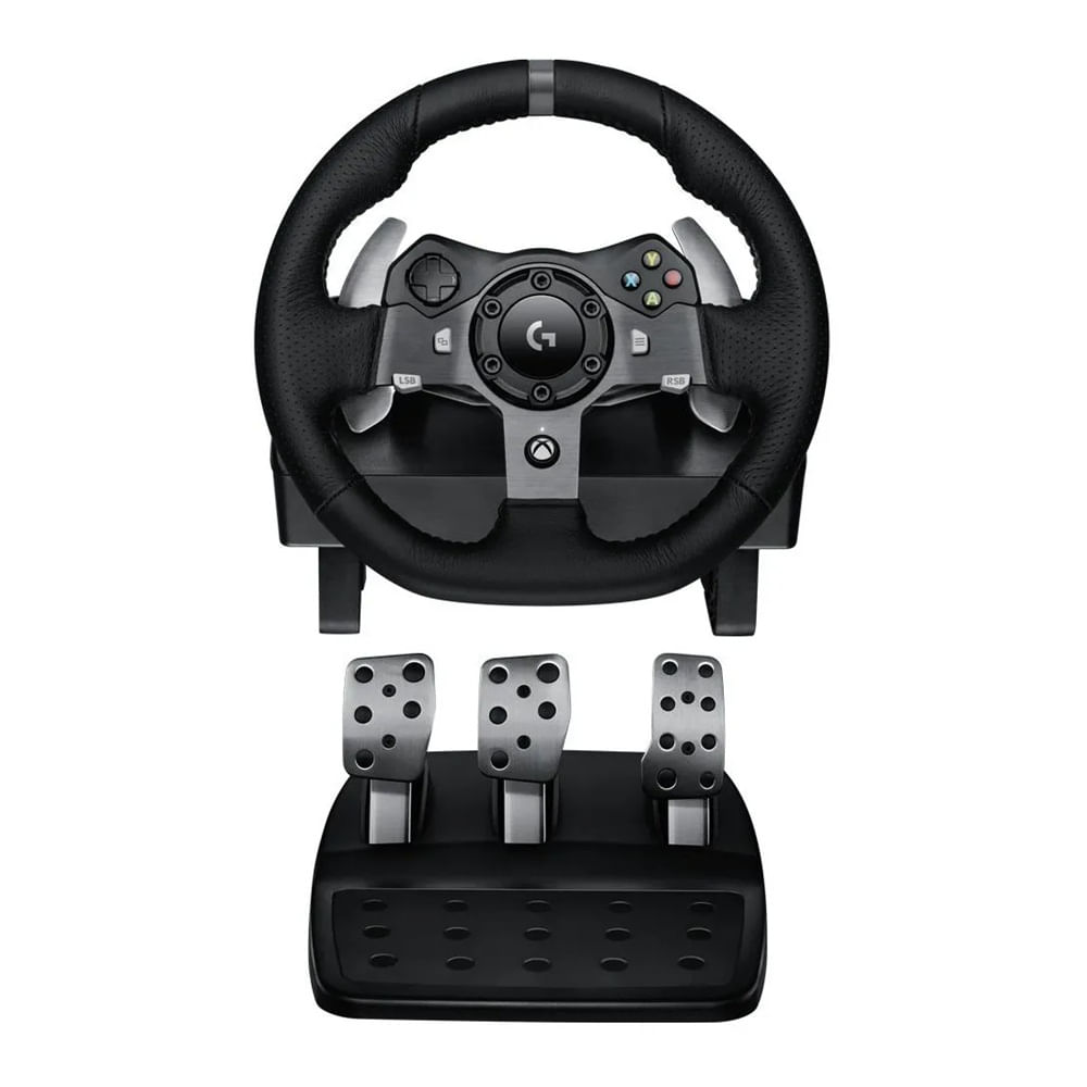 Imagen 2 del producto Volante Logic G920 Driving Force, Xbox y PC, force feedback, pedales, USB, negro