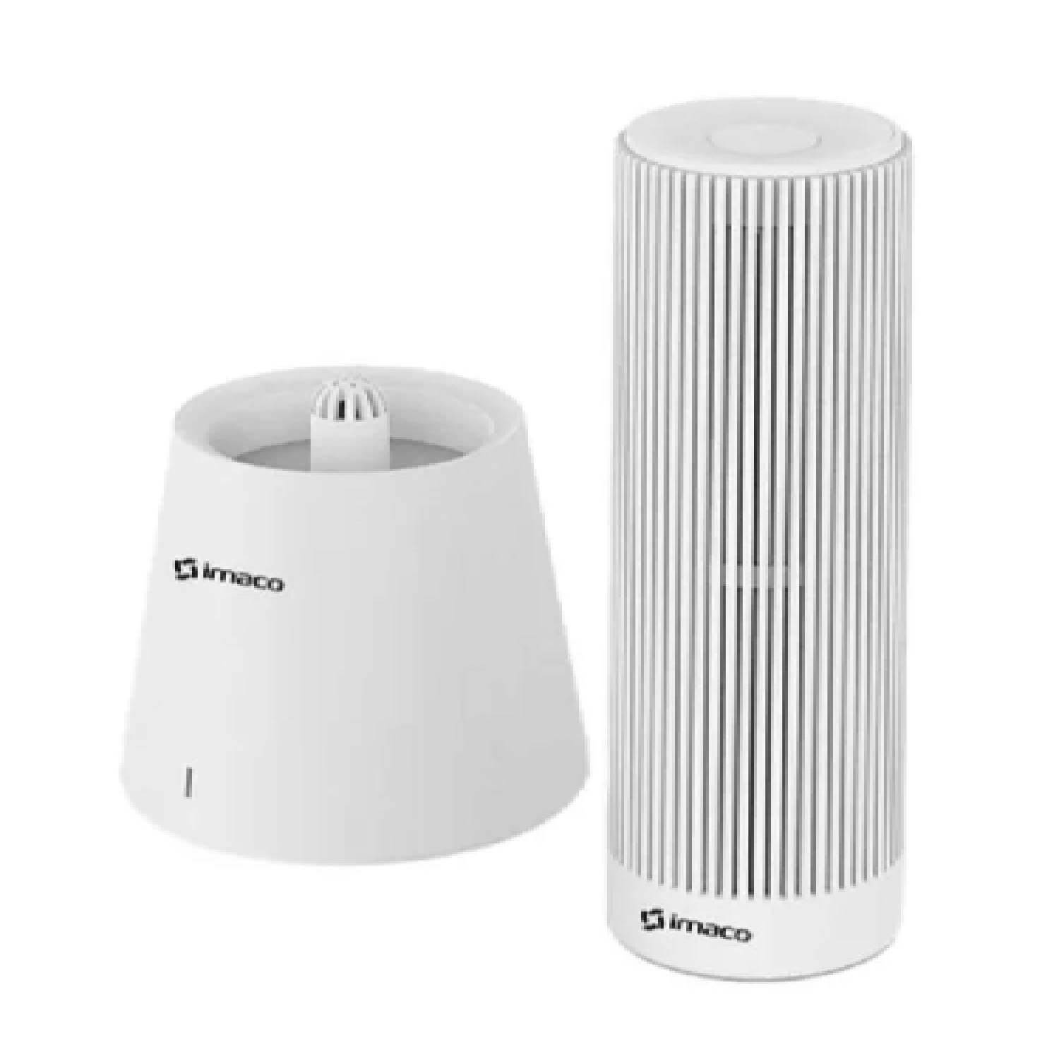 Imagen 1 del producto Deshumedecedor de closet Imaco DHM20, 80 a 100 ml, 45W, reutilizable, blanco
