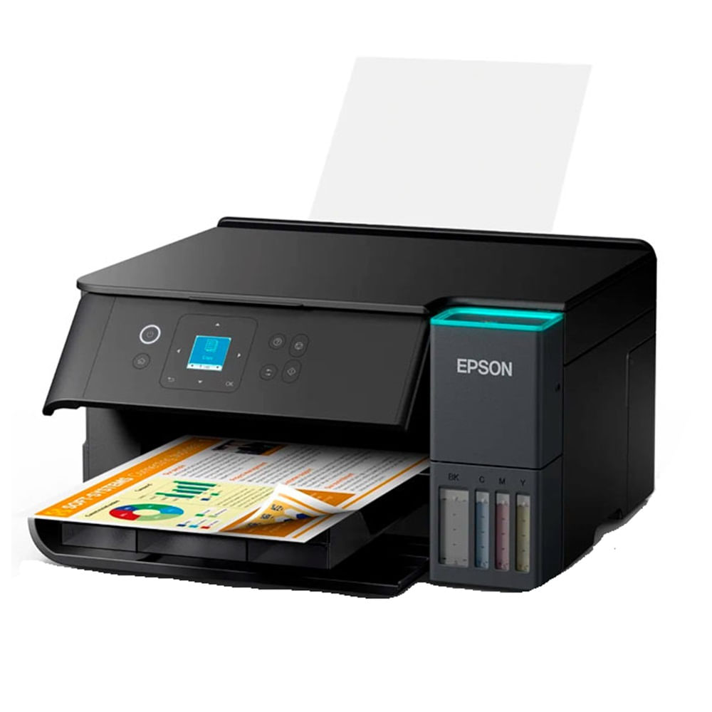 Imagen 2 del producto Impresora multifuncional Epson L4360, inyección de tinta, inalámbrica, Wi-Fi, tanques recargables