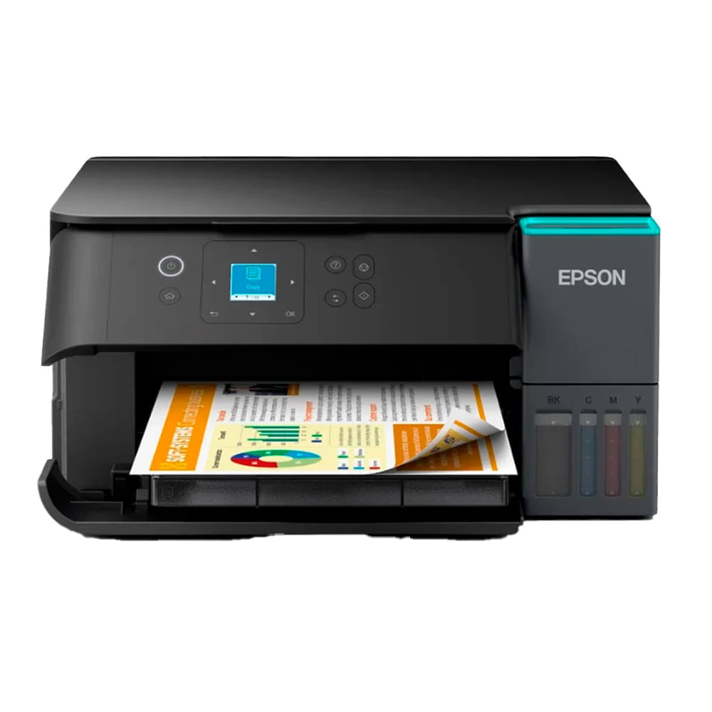 Imagen 2 del producto Impresora multifuncional Epson L4360, inyección de tinta, inlámbrica, Wi-Fi, con tanques recargables