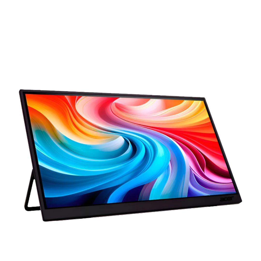 Imagen 2 del producto Monitor portátil Acer PM161Q, 15.6 pulgadas, FHD IPS, 60 Hz, USB-C, Mini HDMI, negro