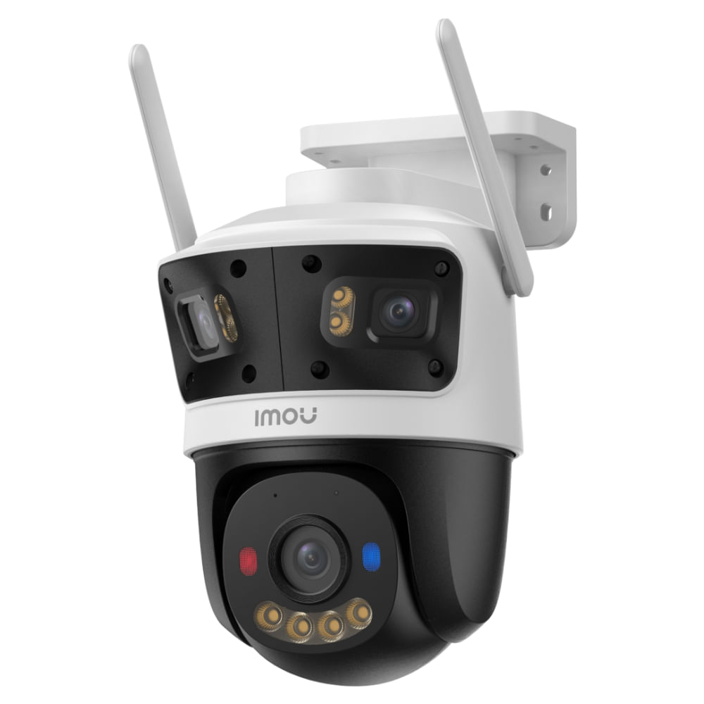 Imagen 2 del producto Cámara de seguridad Imou Cruiser Triple exterior, 3K, Wi-Fi, infrarrojo, blanco