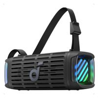 Parlante Bluetooth Soundcore Boom 3i 50W con IP68, reproducción flotante, BassUp 2.0, Bluetooth 5.3 y 16 horas negro