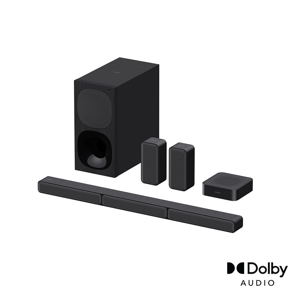 Imagen 2 del producto Barra de sonido Sony HT-S40R 5.1 canales 600W, bluetooth, USB, Dolby Digital, negro