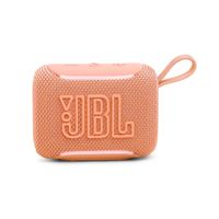 Parlante Bluetooth JBL Go 5 de 4.8W RMS con IP68, Auracast, audio USB-C, app JBL portable, hasta 10 horas, naranja