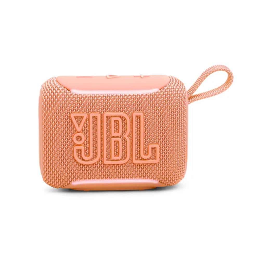 Imagen 1 del producto Parlante Bluetooth JBL Go 5 de 4.8W RMS con IP68, Auracast, audio USB-C, app JBL portable, hasta 10 horas, naranja