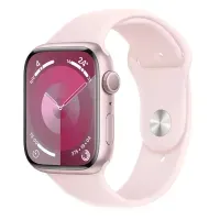 Reacondicionado: Apple Watch Series 9 45mm, GPS, certificación IP6X, batería hasta 18 horas, memoria 64GB, sport band rosado