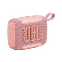 Parlante bluetooth JBL Go 5, 4.8W, resistente al agua IP68, hasta 10 horas de reproducción, rosado